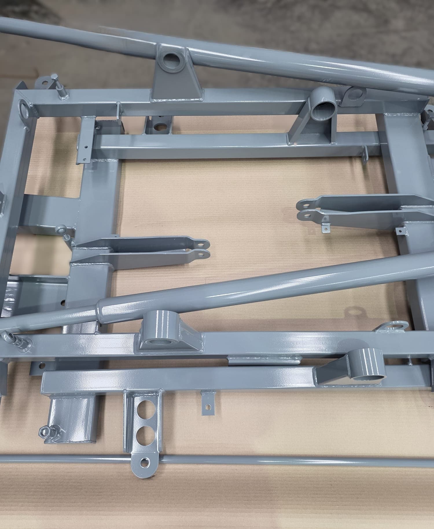 Powder coated fabrication sample 7