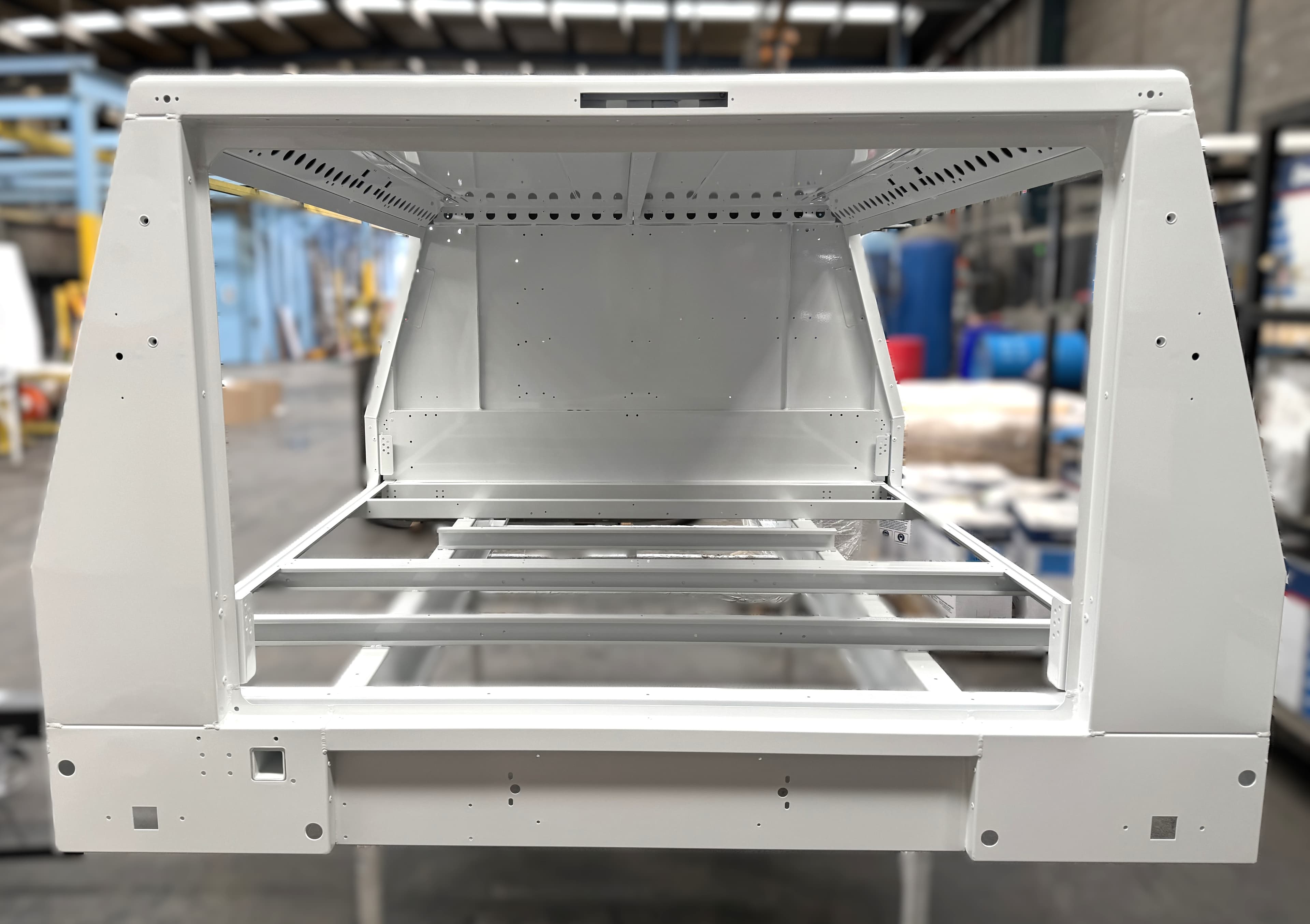 Powder coated metal sample — Prime Coat finish